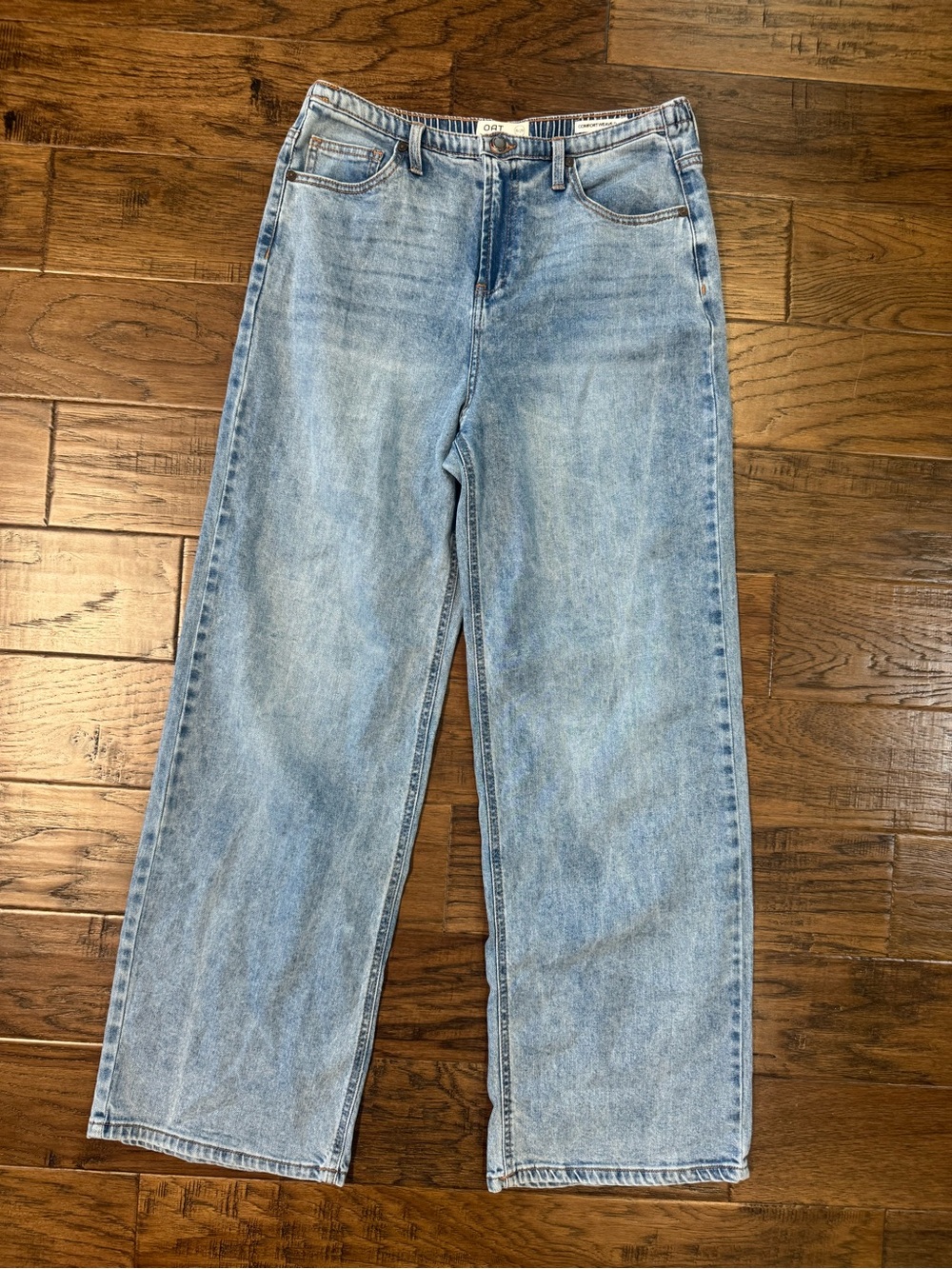 OAT Light Blue Straight Leg Women’s Jeans